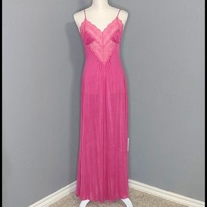John Kloss Vintage 70’s Pink Slip Nightgown